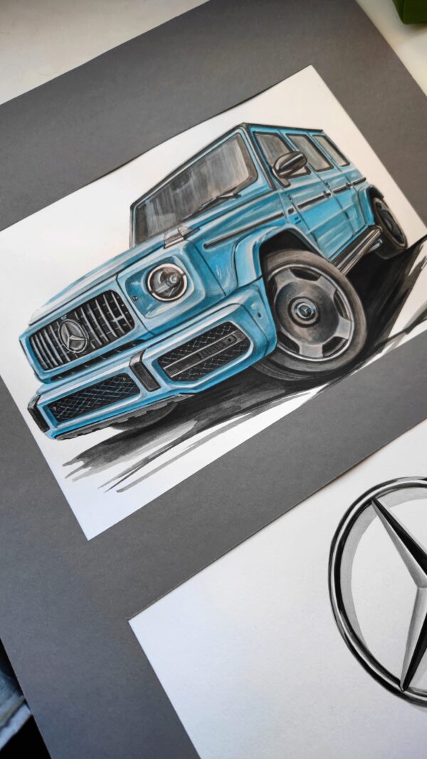 Mercedes-Benz на бумаге